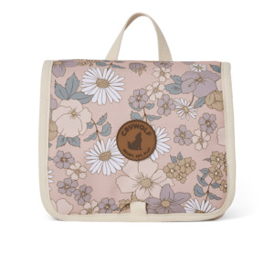 Gifts For Children: Crywolf Hanging Toiletry Bag - Daisy Floral