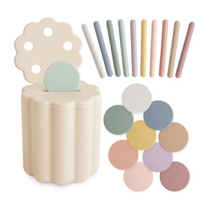 Mushie Coin & Tube Sorting Set