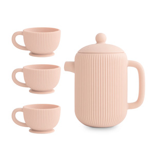 Home: Mushie Silicone Tea Play Set - Blush