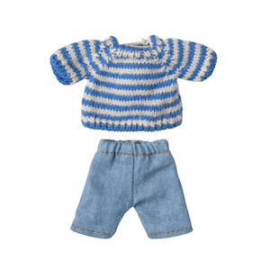 Maileg Knitted Sweater & Pants Big Brother Mouse