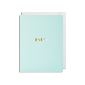 Greeting Cards Gift Wrap: Lagom Design Baby! Greeting Card