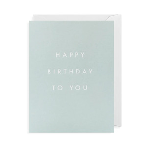 Lagom Design Happy Birthday To You Gift Card