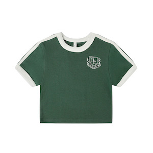 Tops 1: Rylee + Cru Jersey Tee - Green