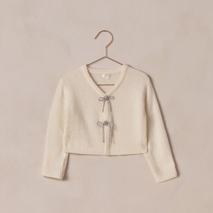 NoraLee Bow Cardigan - Ivory