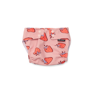 Swimwear: Crywolf Reusable Swim Nappy - Strawberry Splash