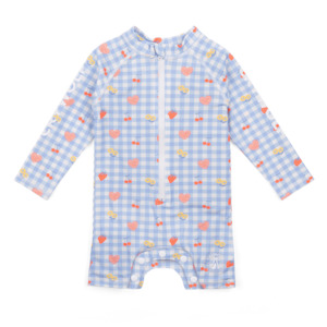 Swimwear: Crywolf Rash Suit - Lucky Picnic