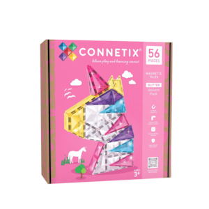 The Dreamer: Connetix Glitter Unicorn Pack 56 pc