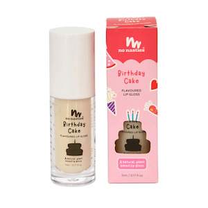 No Nasties Kids: No Nasties Natural Lip Gloss Birthday Cake