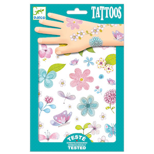 Djeco Tattoos -Fair Flowers of the Field