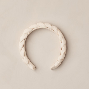 NoraLee Braided Headband - Ivory