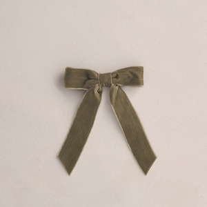 The Fairy Lover: NoraLee Velvet Bow - Pine