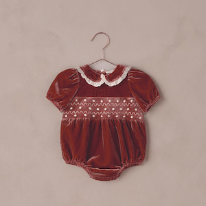 The Fairy Lover: NoraLee Elizabeth Romper - Ruby