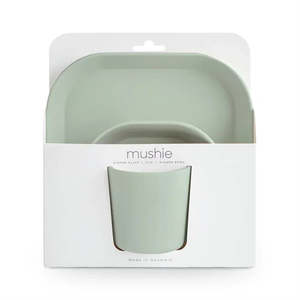 Home: Mushie Dinnerware Set - Sage