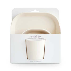 Home: Mushie Dinnerware Set - Ivory