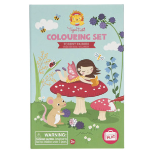 Holiday Fun: Tiger Tribe Colouring Set - Forest Fairies