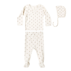 Sleepwear: Quincy Mae Take Me Home Set - Holly Berry