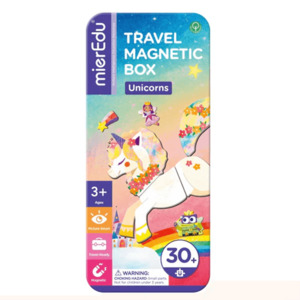 Gifts For Older Kids: Travel Magnetic Puzzle Box - Unicorns