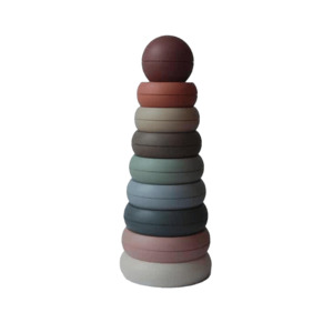 Baby 1: Mushie Stacking Ring Tower - Original