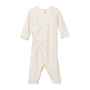 Nature Baby Kimono Stretch & Grow Pointelle - Natural