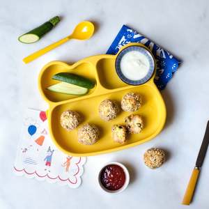 We Might Be Tiny: We Might Be Tiny Stickie Plate - Bear