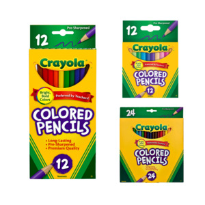 Crayola Coloured Pencils - 3 options