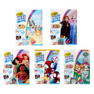 Crayola Colour Wonder Mess Free Colouring Pages and Markers - 5 themes