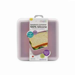 Sale: Melii Silicone Sandwich Container