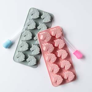 Silicone Moulds: Little Giants Silicone Mould - Unicorns