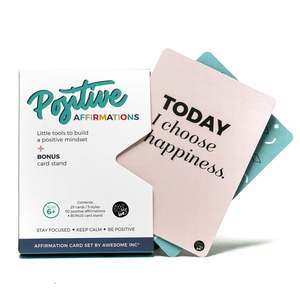 Awesome Inc: Awesome Inc Positive Affirmations Card Set (age 6+)