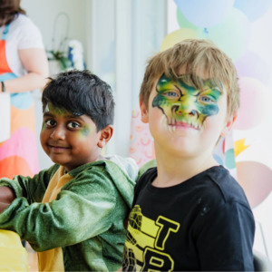 Palette Pals Dino and Dragon Face Paint Kit