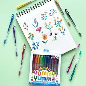 Ooly Yummy Yummy Scented Glitter Gel Pens - Set of 12