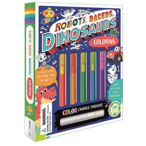 New: Igloo ColourMania Colouring Kit - Robots Racers and Dinosaurs