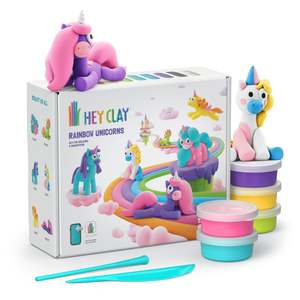 New: Hey Clay - Rainbow Unicorns