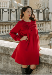 Maison Fauve: Atlas shirt dress and top