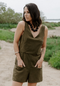 Cosmopolitan jumpsuit and dress