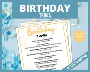Birthday Trivia