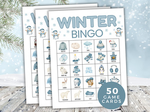 Party: Winter Bingo Game
