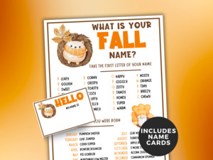 What is Your Fall Name