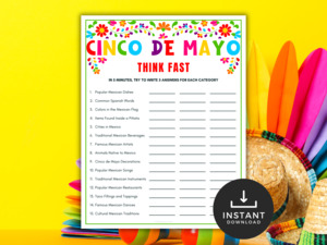 Party: Cinco de Mayo Think Fast