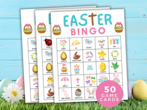 Party: Easter Bingo Game