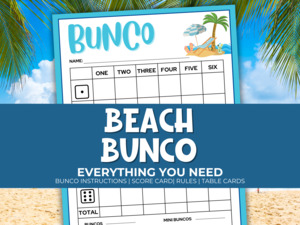 Beach Bunco Pack