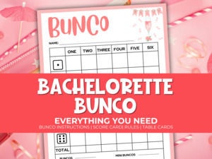 Party: Bachelorette Bunco Pack