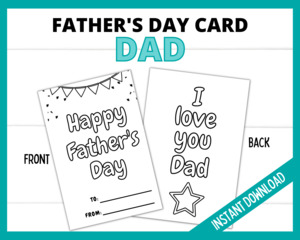 Father's Day Card - Dad