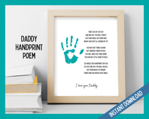 Dad/Daddy Handprint Poem