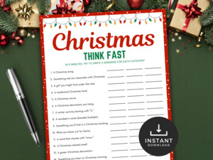 Christmas: Christmas Think Fast
