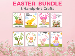 Easter Handprint Art Bundle