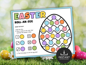Easter: Easter Roll an Egg