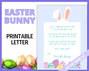 Easter Bunny Letter