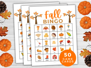 Fall Autumn: Fall Bingo