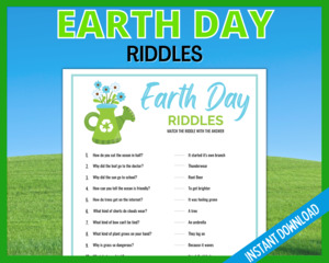 Earth Day: Earth Day Riddles